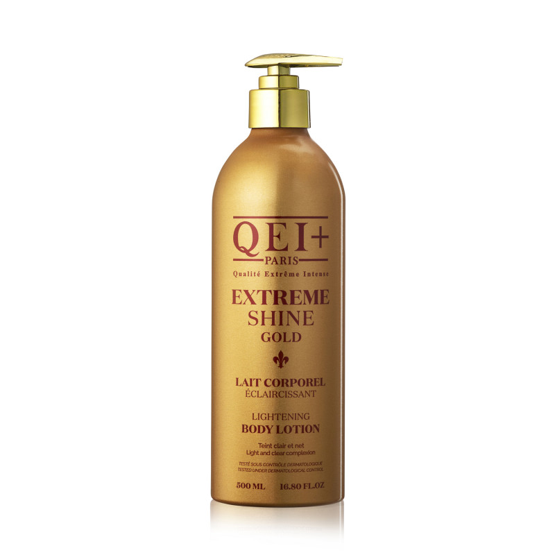 QEI+ PARIS EXTREME SHINE GOLD Body LOTION.