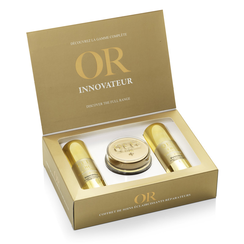 Coffret Innovateur Or Soins Éclaircissants