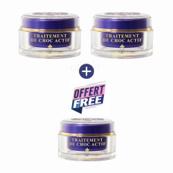 2 Baumes Éclaircissant - Choc Actif - 50ML + 1 Offert