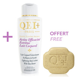 1 Lait Corporel et Savon Efficacité Offerts