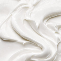 Creamy texture of QEI+ Paris Carrot Lightening Body Lotion Creamy texture of QEI+ Paris Carrot Lightening Body Lotion
