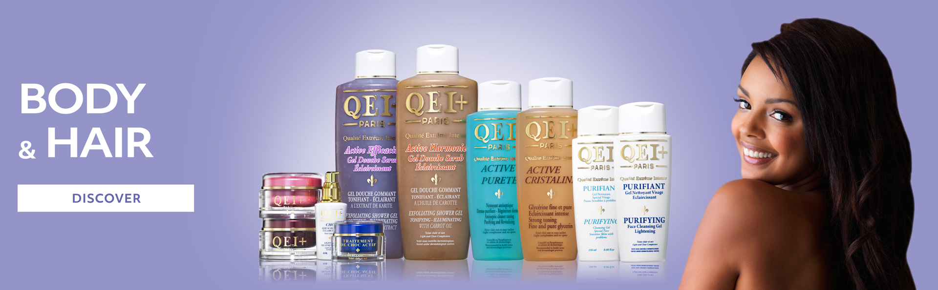 QEIPLUS PARIS BODY AND HAIR